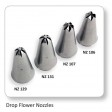 JEM, dropflower, nozzle, spuitmond, NZ106, icing, crème, cream