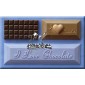 Alphabet Moulds - I Love Chocolate