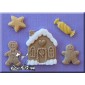 Alphabet Moulds - Christmas Cookies - Miniature gingerbread figures
