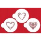 Designer Stencils Valentine Heart Designs