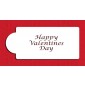 Designer Stencils Happy Valentines Day Text