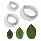 PME Rose Leaf Cutter set of 3